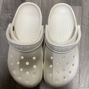 White Crocs